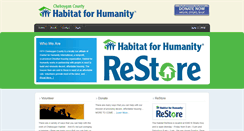 Desktop Screenshot of habitatcheboygan.org
